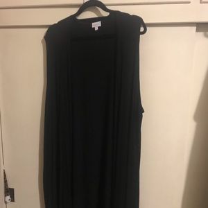 Xl black ribbed lularoe joy guc